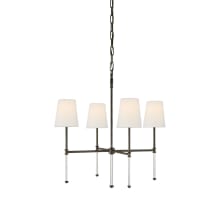 Camille 4 Light 27" Wide Chandelier