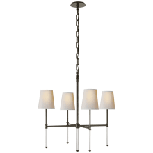 Camille 27" Shaded Chandelier by Suzanne Kasler