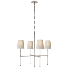 Camille 27" Shaded Chandelier by Suzanne Kasler