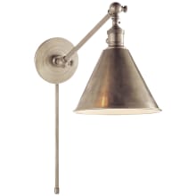 Boston 11" Tall Functional Single Arm Wall Sconce