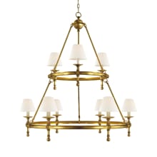 Classic 9 Light 45" Wide Chandelier