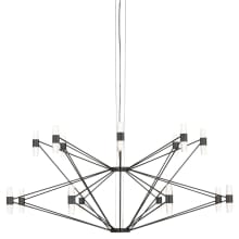 Lassell 46" Wide LED Abstract Chandelier