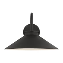 Modern Barn Light 15" Wide LED Outdoor Wall Sconce