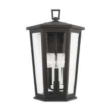 Witley 3 Light 19" Tall Outdoor Wall Sconce