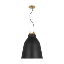 Forge 20" Wide LED Suspension Pendant with Shade