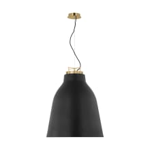Forge 26" Wide LED Suspension Pendant with Shade
