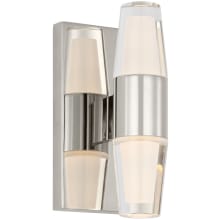 Lassell 2 Light 6" Tall LED Bathroom Sconce - 2700K, 90 CRI, 864 Lumens