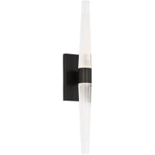 Lassell 2 Light 16" Tall LED Bathroom Sconce - 2700K, 90 CRI, 864 Lumens