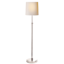 Bryant 60" Floor Lamp with Natural Paper Shade by Thomas O'Brien