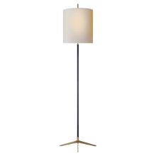 Caron 68" Floor Lamp with Natural Paper Shade by Thomas O'Brien