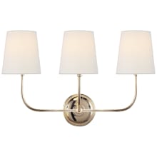 Vendome 3 Light 14" Tall Wall Sconce