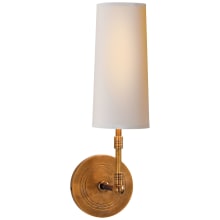 Ziyi 13-3/4" High Wall Sconce with Natural Paper Shade