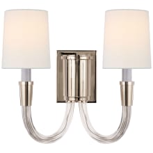 Vivian 2 Light 14" Tall Wall Sconce