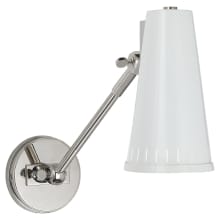 Antonio 8-1/4" High Wall Sconce with Metal Shade