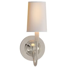 Elkins 12-3/4" High Wall Sconce with Natural Paper Shade