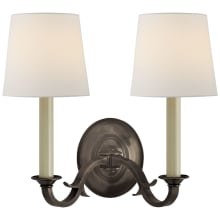 Channing 2 Light 14" Tall Wall Sconce