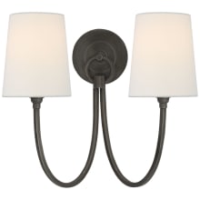 Reed 2 Light 13" Tall Wall Sconce
