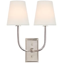 Hulton 2 Light 17" Tall Wall Sconce