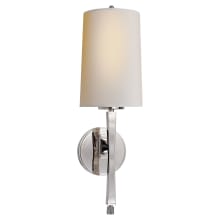 Edie 19" Sconce with Natural Paper Shade by Thomas O'Brien