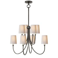 Reed 26" Shaded Chandelier by Thomas O'Brien