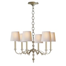 Channing 28" Shaded Chandelier by Thomas O'Brien