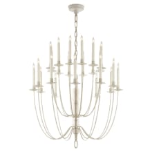 Erika 28" Candle Style Chandelier by Thomas O'Brien