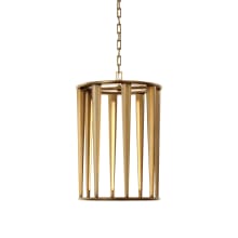 Galahad 17" Wide LED Lantern Chandelier