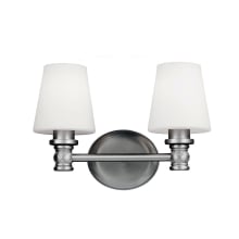 Xavierre 2 Light 14" Wide Vanity Light