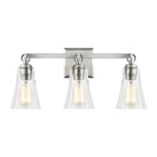 Monterro 3 Light 22" Wide Vanity Light