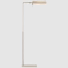 Precision Pharmacy Floor Lamp with White Glass