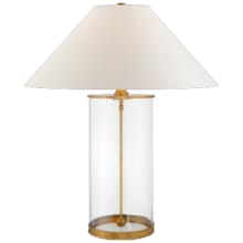 Modern Table Lamp with White Paper Shade
