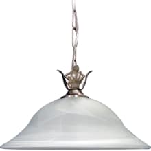 Troy Single Light 15" Wide Pendant