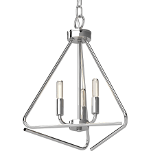 Augusta 3 Light 15" Wide Abstract Mini Chandelier