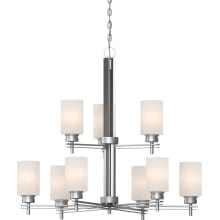 Carena 9 Light 33" Wide Chandelier