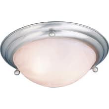 Lunar 3 Light 22" Wide Flush Mount Bowl Ceiling Fixture