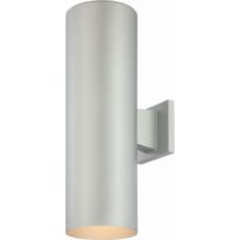 Single Light 18" Tall LED Outdoor Wall Sconce