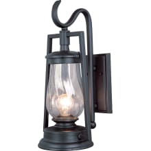 Single Light 19" Tall Outdoor Wall Sconce