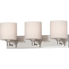 Milena 3 Light 23" Wide Bathroom Vanity Light