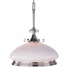 Hyde Park Single Light 16" Wide Pendant