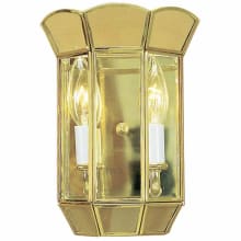 2 Light 9" Tall Wall Sconce