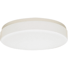 Single Light 11" Wide Integrated LED Flush Mount Drum Ceiling Fixture / Wall Sconce