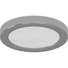 Single Light 8" Wide Integrated LED Flush Mount Ceiling Fixture / Wall Sconce