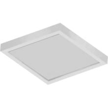Single Light 12" Wide Integrated LED Flush Mount Square Ceiling Fixture / Wall Sconce