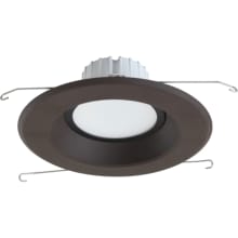 Recessed Lighting LED Canless Recessed Fixture 7" Recessed Trim- IC Rated