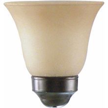 4.75" Height Sandstone Glass Bell Ceiling Fan Light Kit Shade