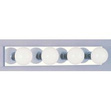 4 Light 24" Width Bathroom Vanity Strip