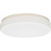 2 Light Flush Mount Ceiling Fixture with Round Acrylic Shade