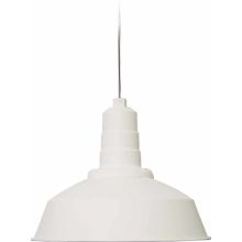 RLM 1 Light Down Light 12.75" Height Pendant with Metal Dome Shade