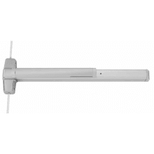 3' 99 Series Fire Rated Surface Vertical Rod Exit Device Less Bottom Rod with Auxiliary Fire Latch