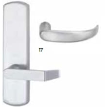 Right Hand Reverse 17 Lever Blank Escutcheon Trim for 98 / 99 Mortise